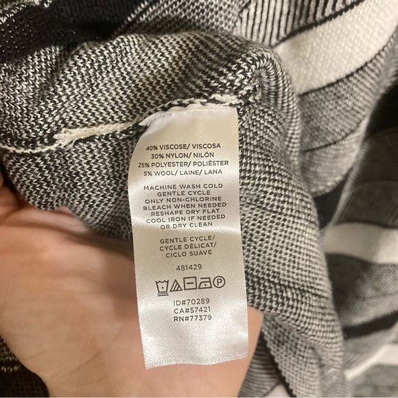 Nwt Ann Taylor printed sweater dress - Picture 5 of 9